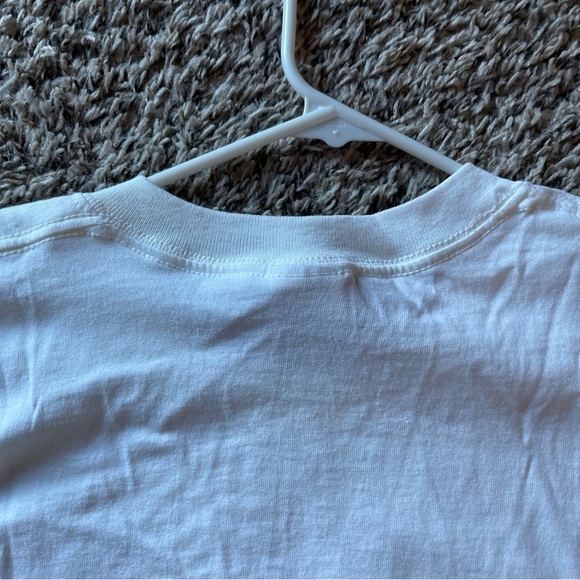 VTG Bud Light Tshirt white w/ American flag - Picture 9 of 11